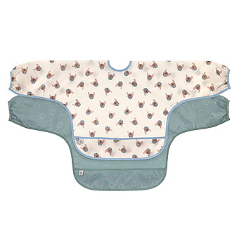 Lot de 2 Bavoirs à Manches Longues Tiny Team Chien - 6/24 Mois