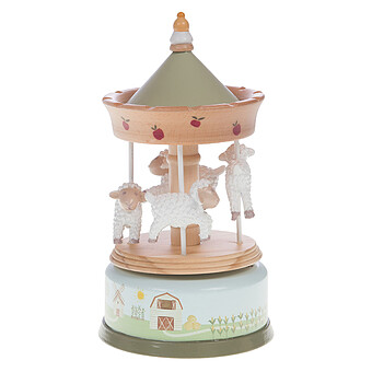 Boîte à Musique Carrousel Louison à la Ferme