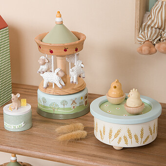 Boîte à Musique Carrousel Louison à la Ferme