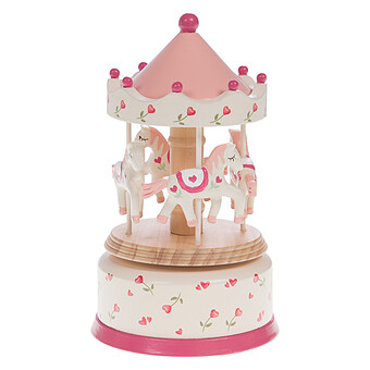 Boîte à Musique Carrousel Coeur