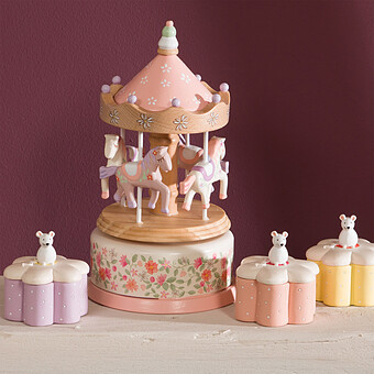 Boîte à Musique Carrousel Ballerine