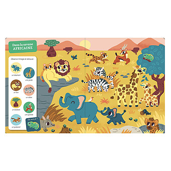 Cherche et Trouve des Tout-petits - La Jungle et la Savane