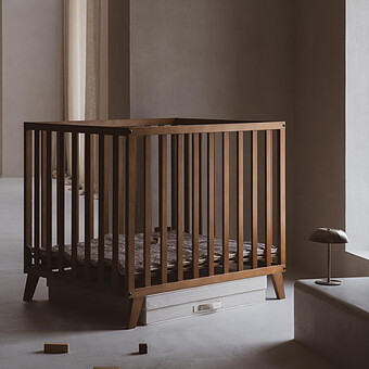 Parc Bébé Alix Réglable - Chataignier