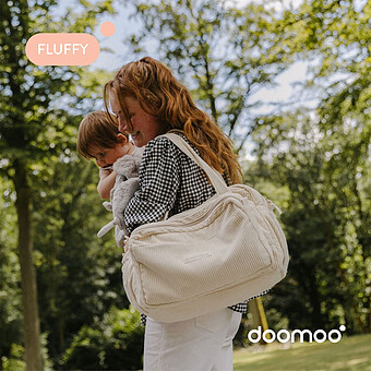 Sac à Langer Fluffy - Corduroy Sand