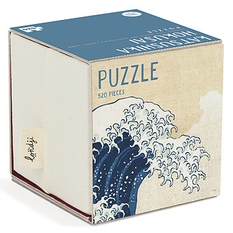 Puzzle Caixa Cub 520 Pièces - Hokusai La Vague