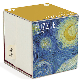 Puzzle Caixa Cub 520 Pièces - Van Gogh La Nuit Etoilée