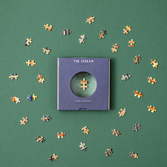 Micropuzzle Zoom 150 Pièces - Munch Le Cri