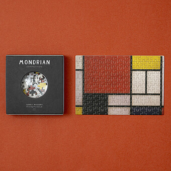 Micropuzzle Zoom 150 Pièces - Mondrian Composition
