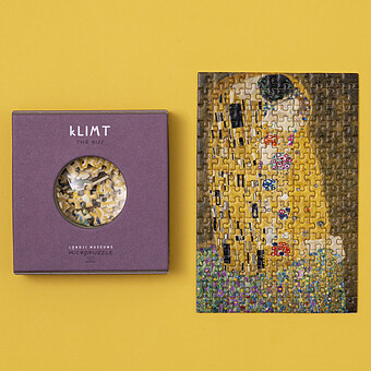 Micropuzzle Zoom 150 Pièces - Klimt Le Baiser