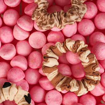 Lot de 2 Mini Chouchous - Grandes Rayures