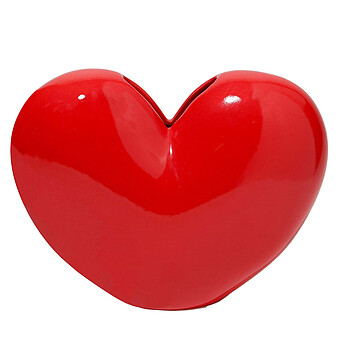 Vase Love Coeur Rouge