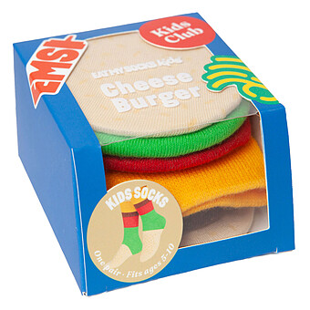 Chaussettes Enfant Cheeseburger - 28/35
