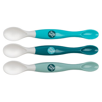 Lot de 3 Cuillères à Double Embout - Ourson