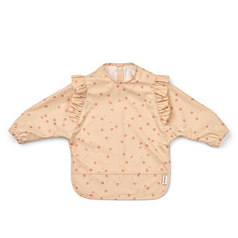 Bavoir à Manches Merle - Mini Butterfly Apple Blossom