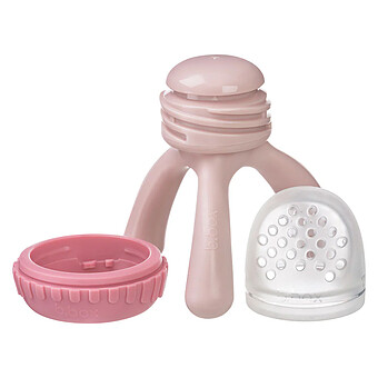 Grignoteuse en Silicone - Blush