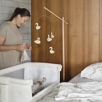 Berceau Side by Side - Crème