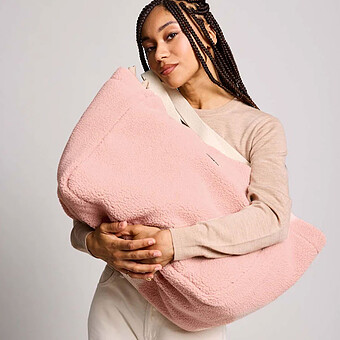 Sac Cabas Claude - Teddy Rose Poudré