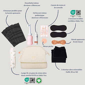 Trousse de Maternité Mommy Vanity x Babyatoutprix - Beige