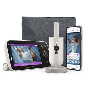 Ecoute-bébé Connecté Intelligent Premium SCD971/26