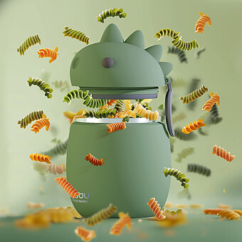 Boîte Repas Isotherme Bestie Foodie - Dinosaure