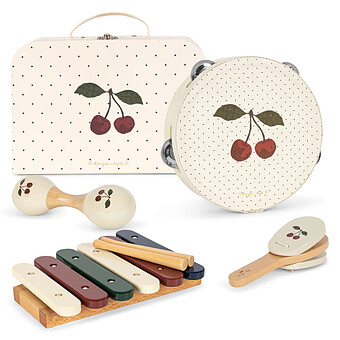 Set de Musique avec Valise - Cherry