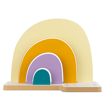 Grande Etagère à Poser - L'Arc en Ciel Enchanteur