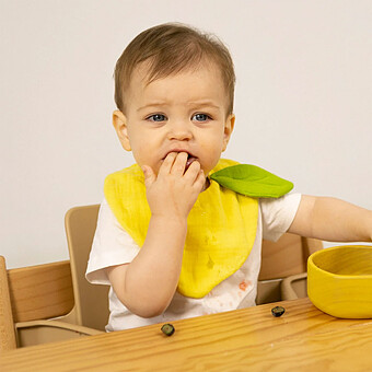 Bavoir Lou le Citron