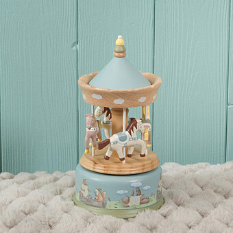 Boîte à Musique Carrousel Léonard le Renard