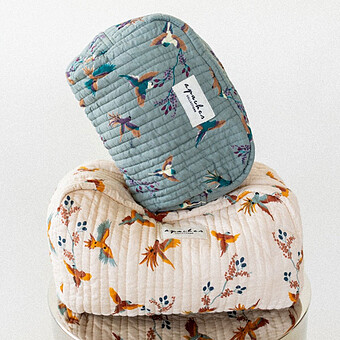 Small Trousse Gaya Cerisier - Macadamia