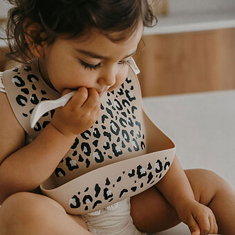 Bavoir en Silicone - Sauvage