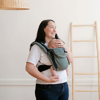 Porte-bébé Neo Préformé V3 - Eucalyptus