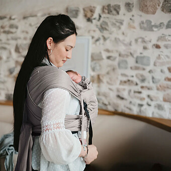 Porte-bébé P'tit Evo - Plume