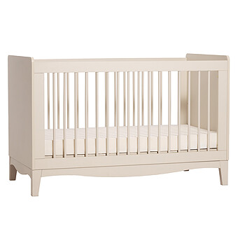 Lit Bébé Evolutif Lille Beige Cachemire - 140 x 70 cm
