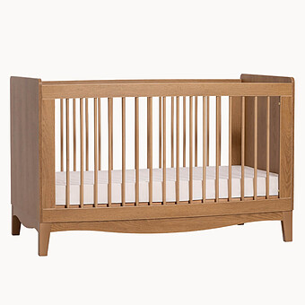 Lit Bébé Evolutif Lille Chêne Caramel - 140 x 70 cm