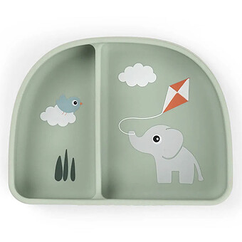 Bol Stick & Stay Compartimenté - Playground Vert