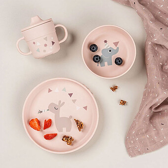 Coffret Repas 3 Pièces Foodie - Celebration Rose