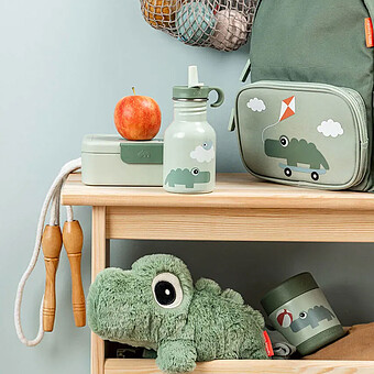 Gourde Inox Playground Vert - 350 ml