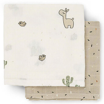 Lot de 2 Langes - Lalee Sable