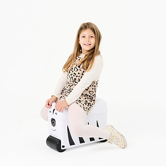 Valise Ride-on - Zèbre