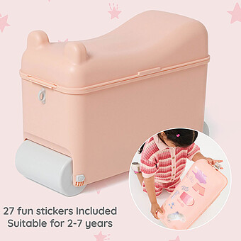 Valise Ride-on - Rose Poudré