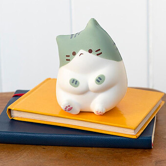 Jouet Anti-stress Moelleux - Chat Assis