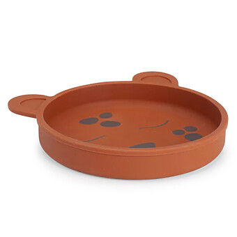 Set de Vaisselle Silicone 3 Pièces - La Forêt Mawa