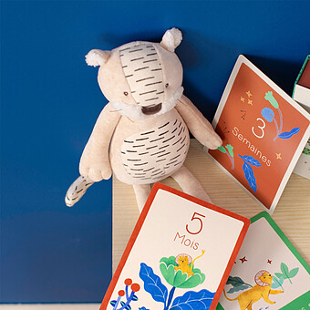 Doudou Hochet Tigre Baboo - La Forêt Mawa