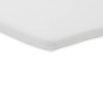 Lot de 2 Draps Housse Berceau et Cododo Jersey White  40-50 x 80-90 cm 