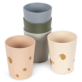 Lot de 5 Verres - Lemon Mix