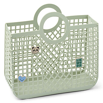 Panier de Rangement Bloom avec Charms - Light Peppermint