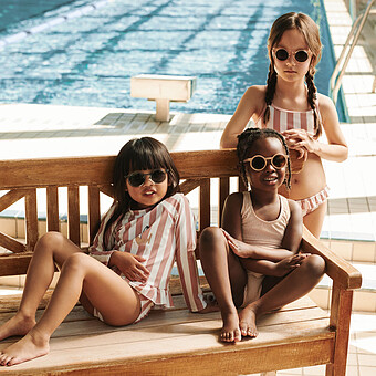 Lunettes de Soleil Darla 4/10 Ans - Peppermint Transparent