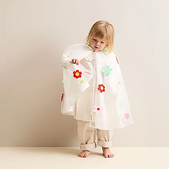 Déguisement Cape avec Fleurs