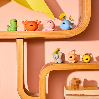 Mini Vase Surprise - Animaux