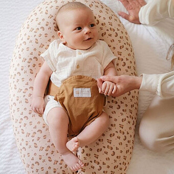 Coussin de Maternité et d'Allaitement Multirelax Jersey - Léopard